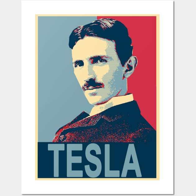 tesla Wall Art by joyTrends